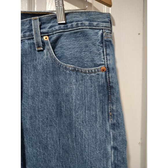 Levi 501 Jeans 36x30 Mens Straight Leg RARE Blank Red Label - Picture 5 of 10